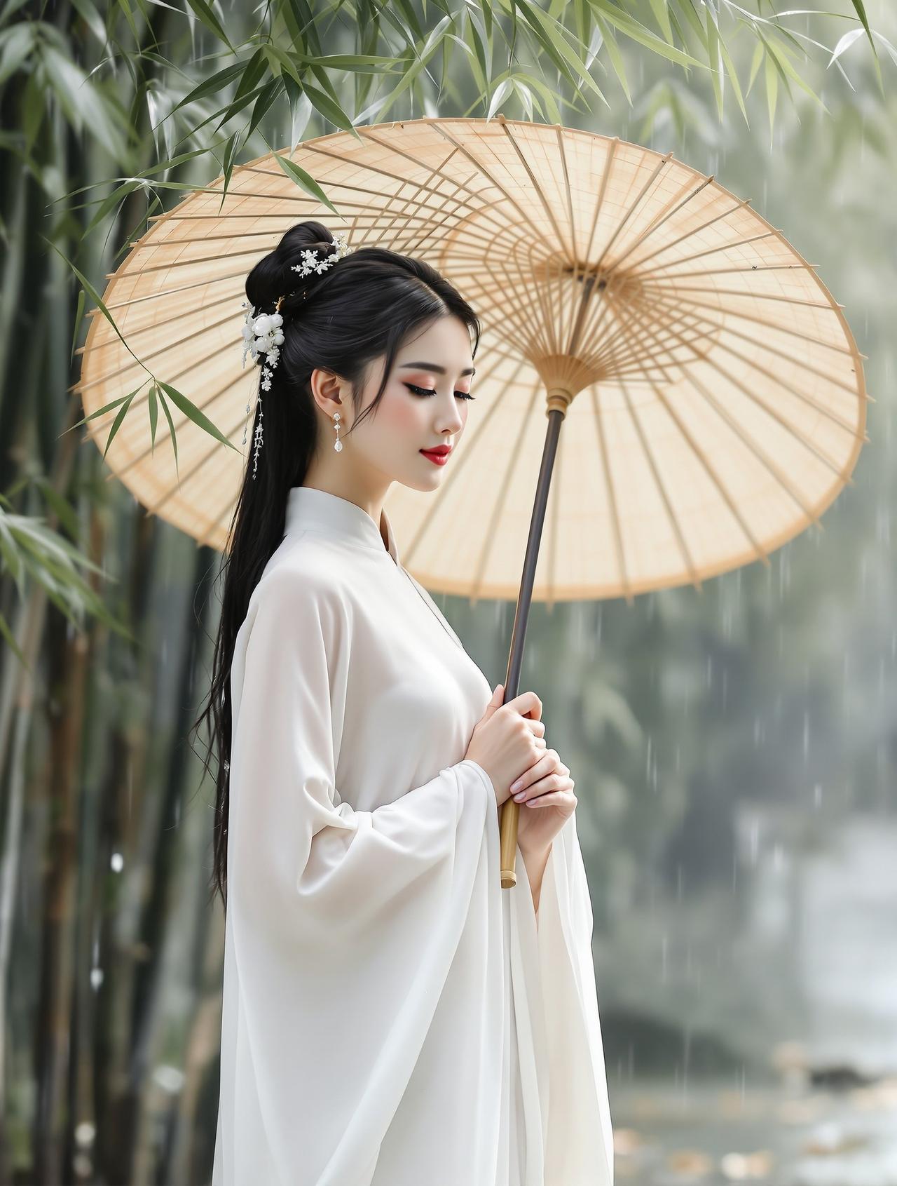 汉服少女·竹林听雨 - 汉服少女 - 福利写真唯美写真作品